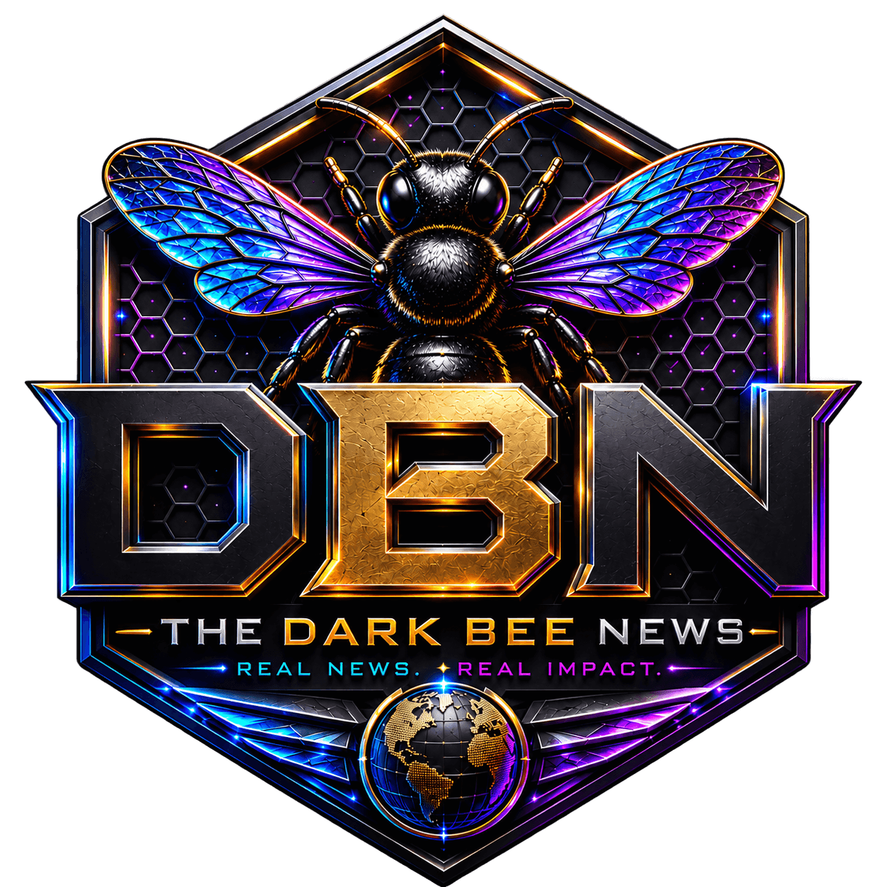 Dark Bee News emblem